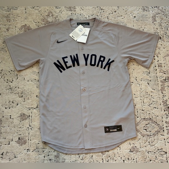 Nike Other - Nike Authentic New York Yankees Aaron Judge #99 Gray Baseball Jersey Men’s Sz: S